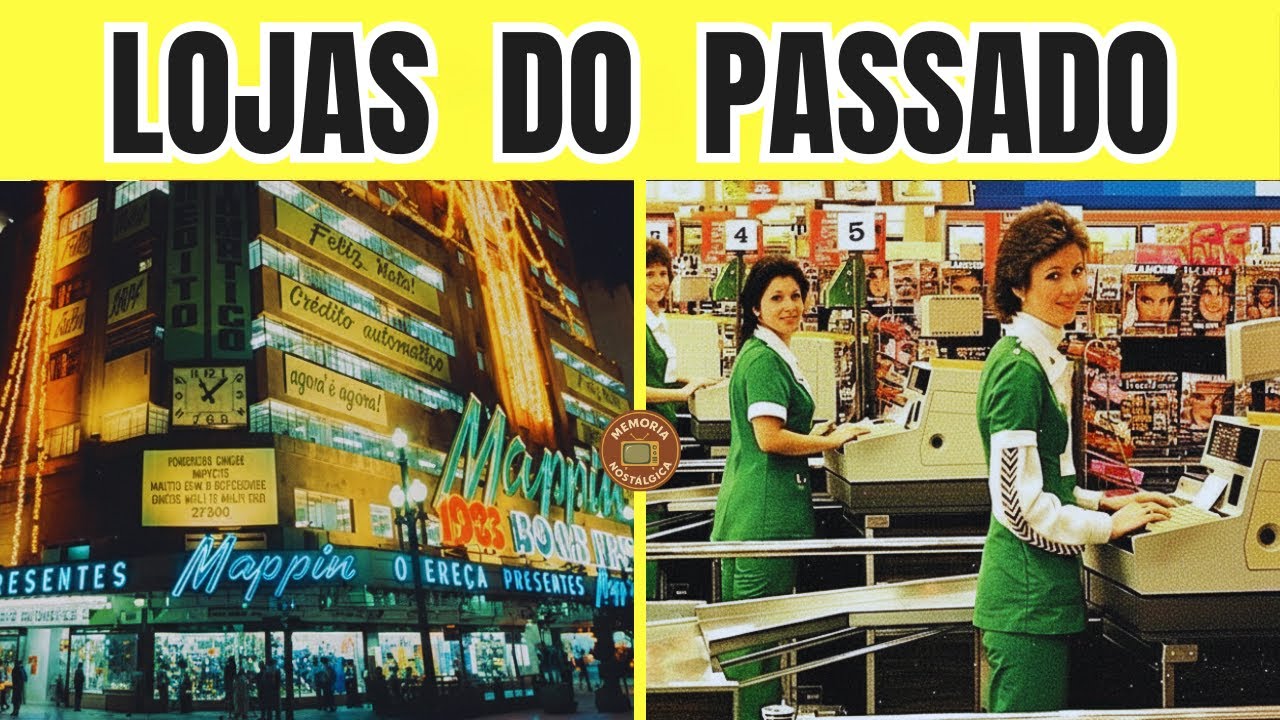 15 LOJAS BRASILEIRAS que DESAPARECERAM e Ninguém Lembra