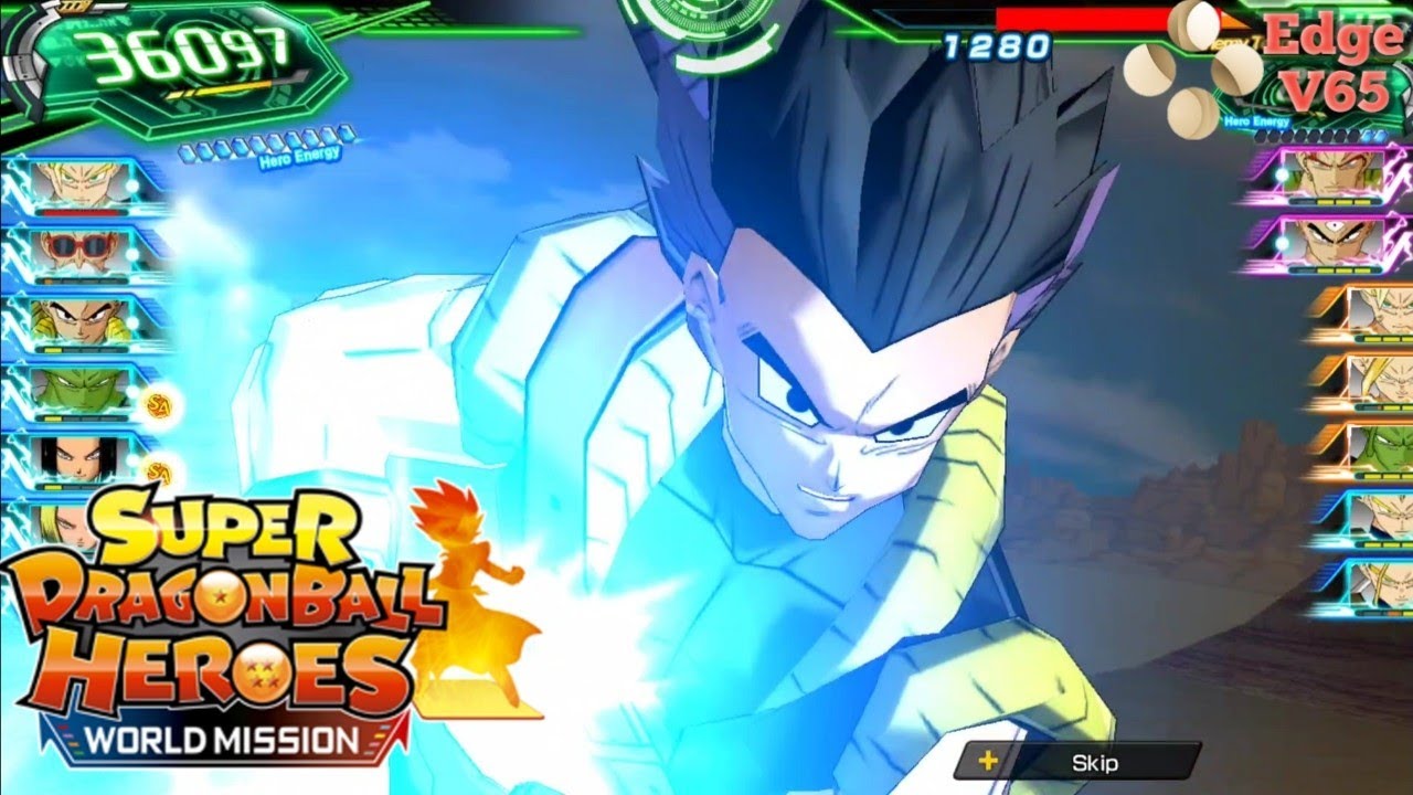 Super Dragon Ball Heroes World Mission Skyline Edge v65 Poco x3 Pro