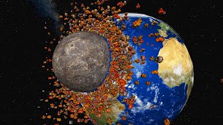 Mercury Smashes Into North America - Universe Sandbox