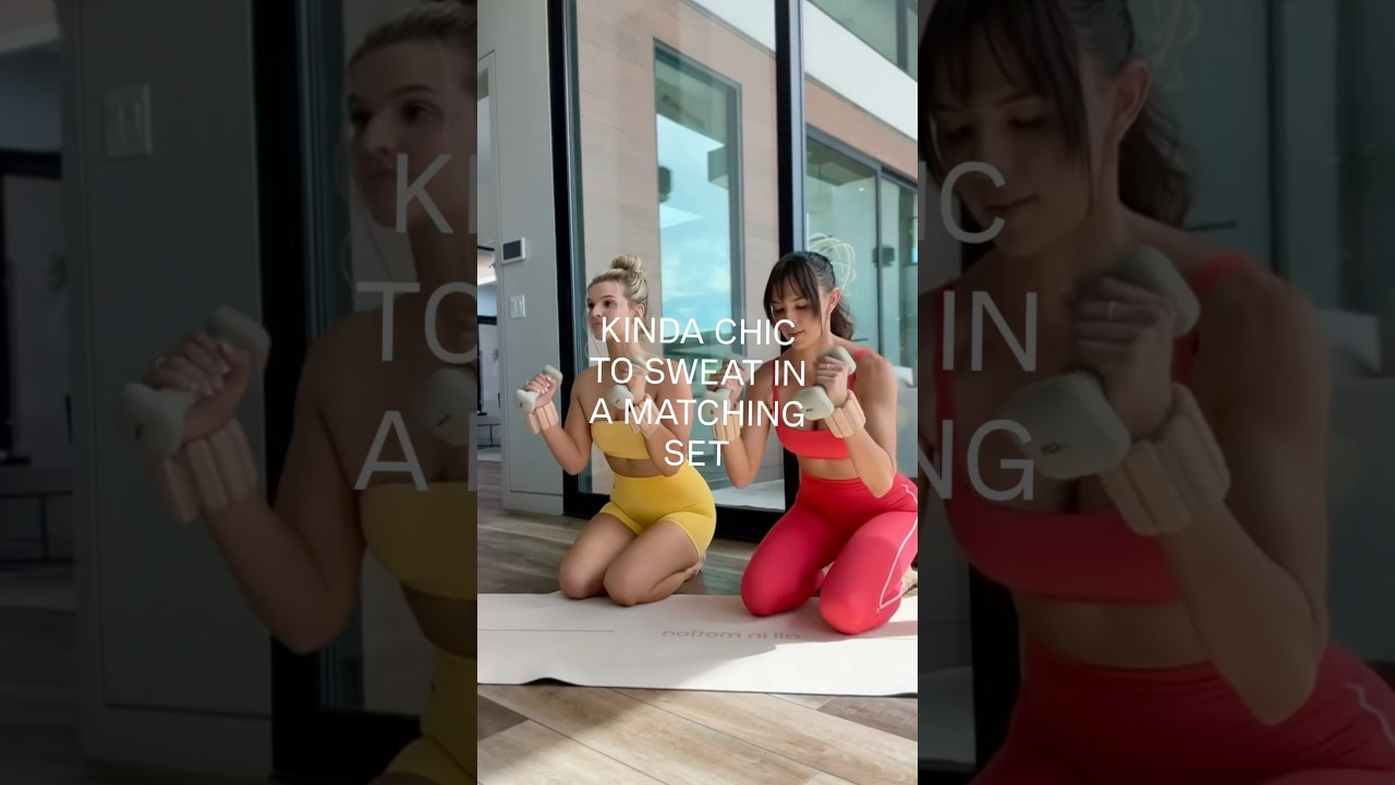 cute fit. good music. workouts you actually look forward to. #pilates #barre #barreworkout