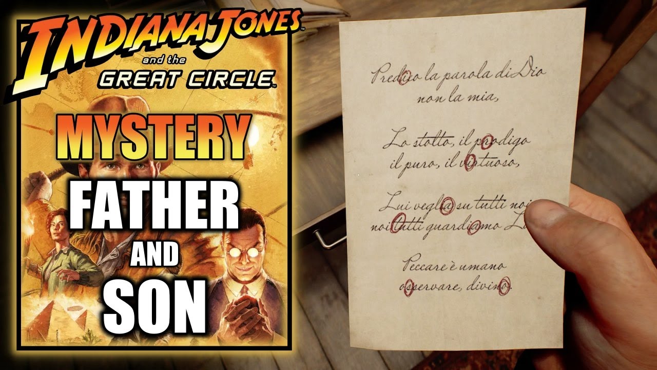Indiana Jones and the Great Circle - Father and Son Mystery - YouTube