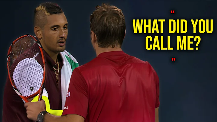 When Tennis Gets UGLY! | Nick Kyrgios vs Stan Wawrinka HEATED DRAMA!