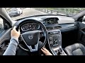 2015 Volvo V70 NORDIC+ 2.0l 181HP - POV Test Drive - Fuel consumption check