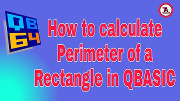 How to calculate Perimeter of a Rectangle in QBASIC  // Subscribe Techno AbhijeeT