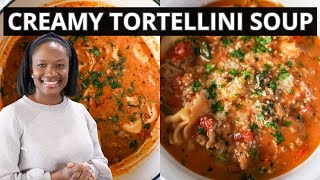 Creamy Tortellini Soup | Easy & Delicious! by Maple Jubilee 484 views 3 months ago 3 minutes, 33 seconds