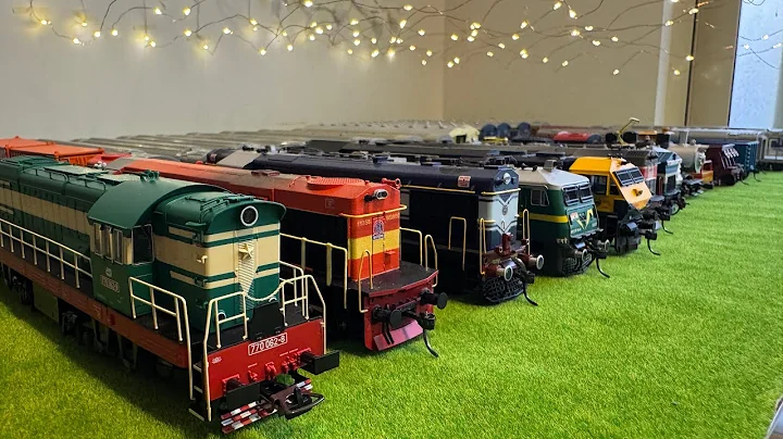 Running All of my HO Scale Model Trains 🚊 🚂🚆