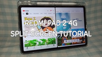 Redmi Pad 2 4G | Split screen tutorial