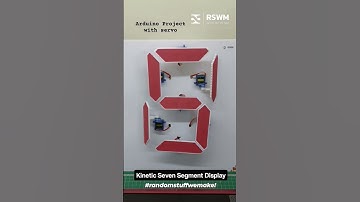 Kinetic Display using Arduino #machine #design #ytshort