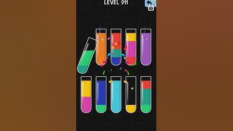 Water Color Sort Level 907 908 909 910 911 912 913 914 915 Walkthrough Solution Gameplay