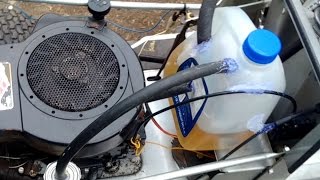 Run an engine off gasoline fumes (REAL)