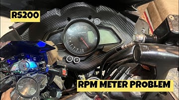 PULSAR RS200 , NS200 RPM METER PROBLEM SOLVED || BS3/BS4/BS6