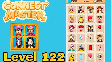 Connect master match puzzle level 122 solution walkthrough 