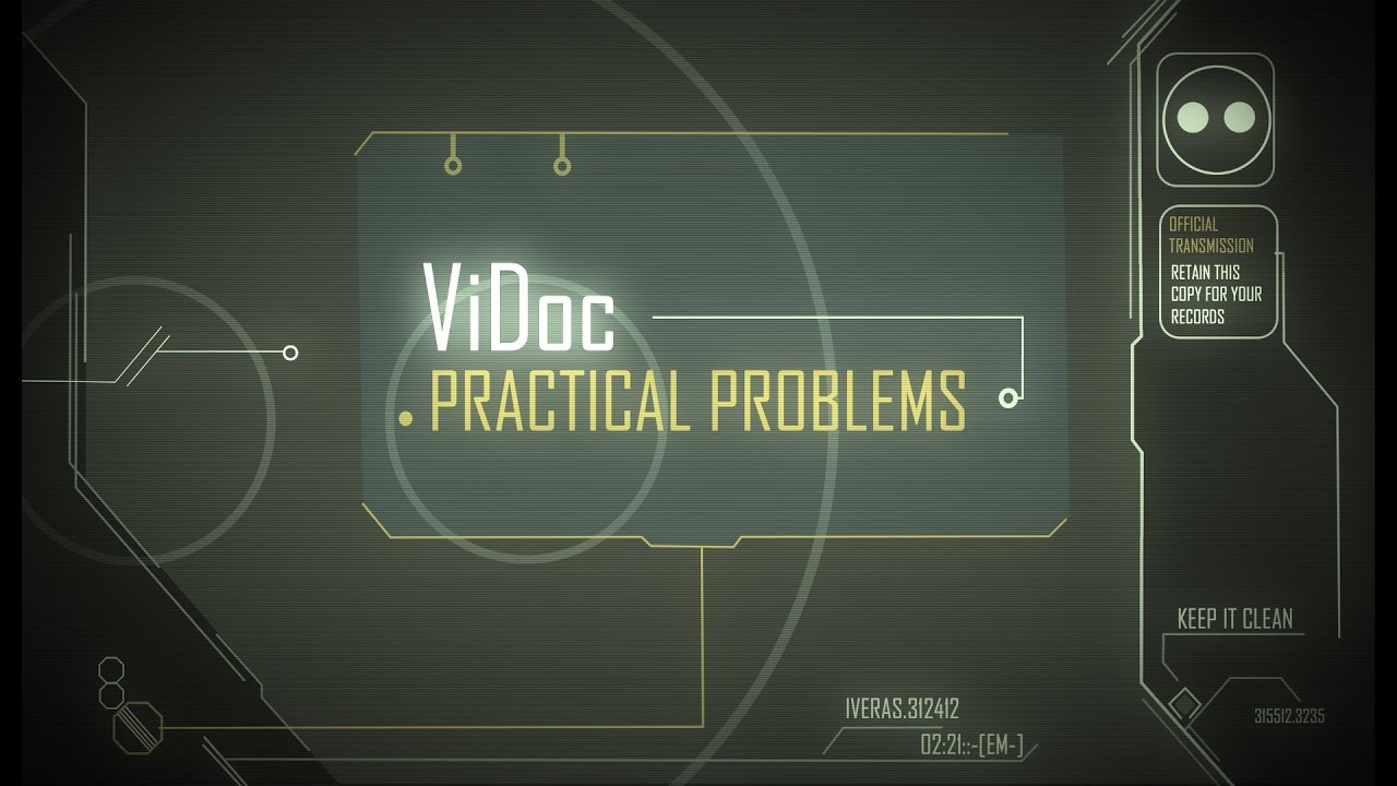 ViDoc Three - Practical Problems (Behind the Scenes) - YouTube