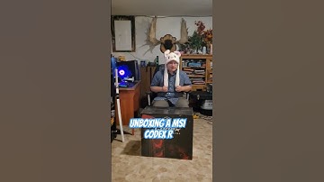 Unboxing a MSI Codex R PC #pc #msi #unboxing #funny