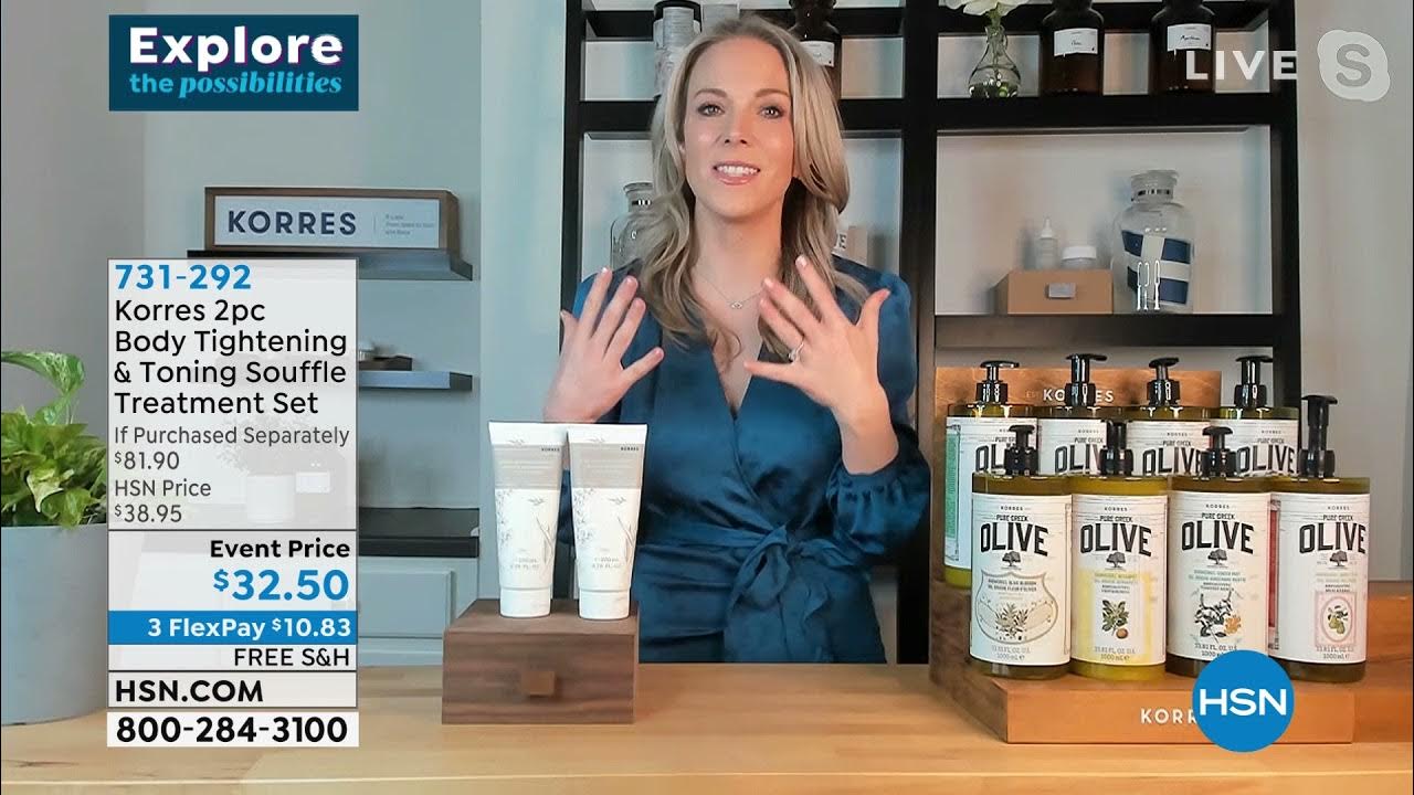 Korres 2piece Body Tightening Toning Souffle Treatment... YouTube