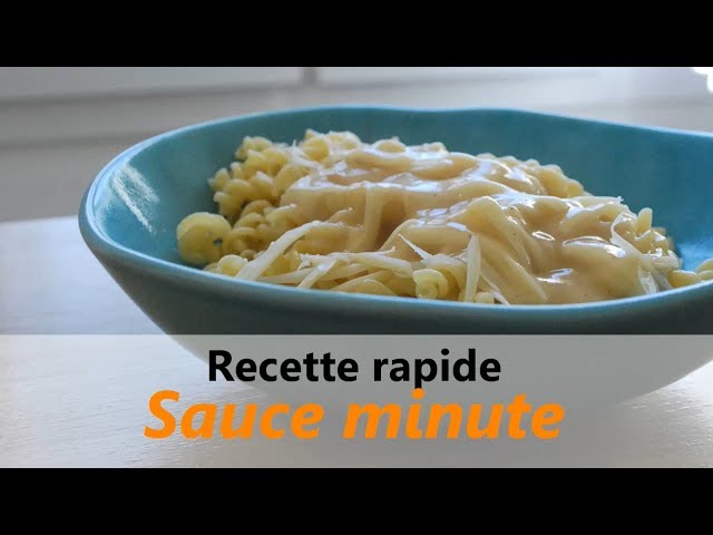 Recette Pâtes à la sauce blanche