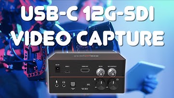 Captivating Clarity: Introducing BG-12GCSA USB-C 12G-SDI Video Capture