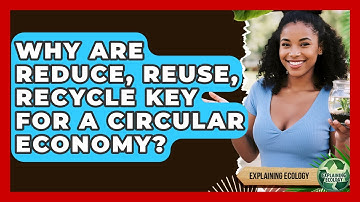 Why Are Reduce, Reuse, Recycle Key For A Circular Economy? - Explaining Ecology