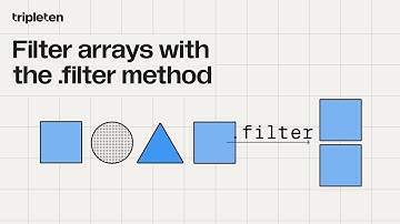 Filter Arrays with the .filter Method.