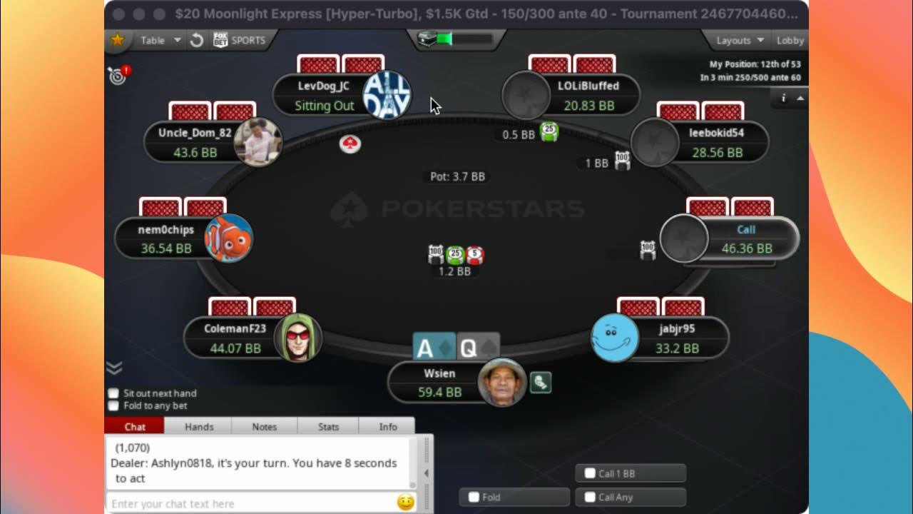 Grinding Poker Stars Tournament! First Place Win!!!! Crazy! YouTube