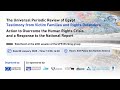 ⭕Side Event | CFJ Organizes Event on the Universal Periodic Review of Human Rights in Egypt