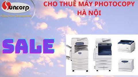 Cửa hàng photocopy có hóa đơn đỏ hà nội