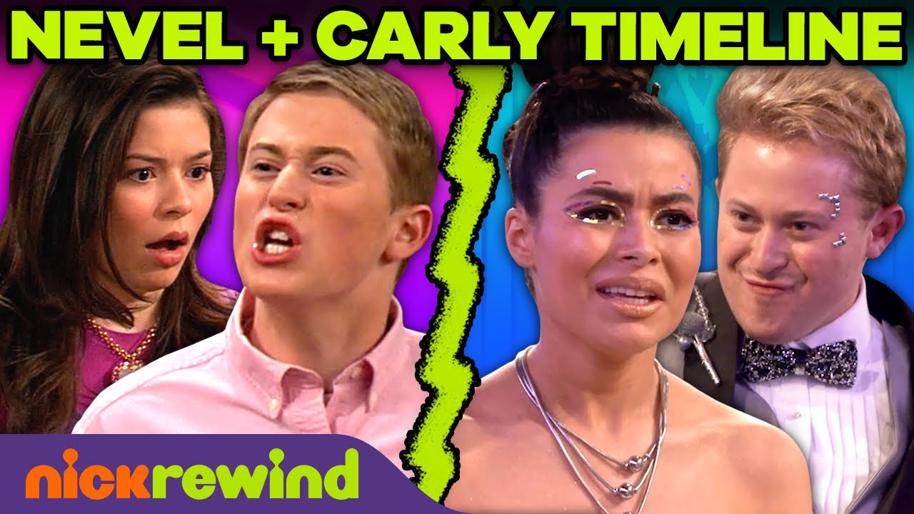 ⁣Nevel and Carly’s Relationship Timeline as ENEMIES 😡 iCarly | NickRewind