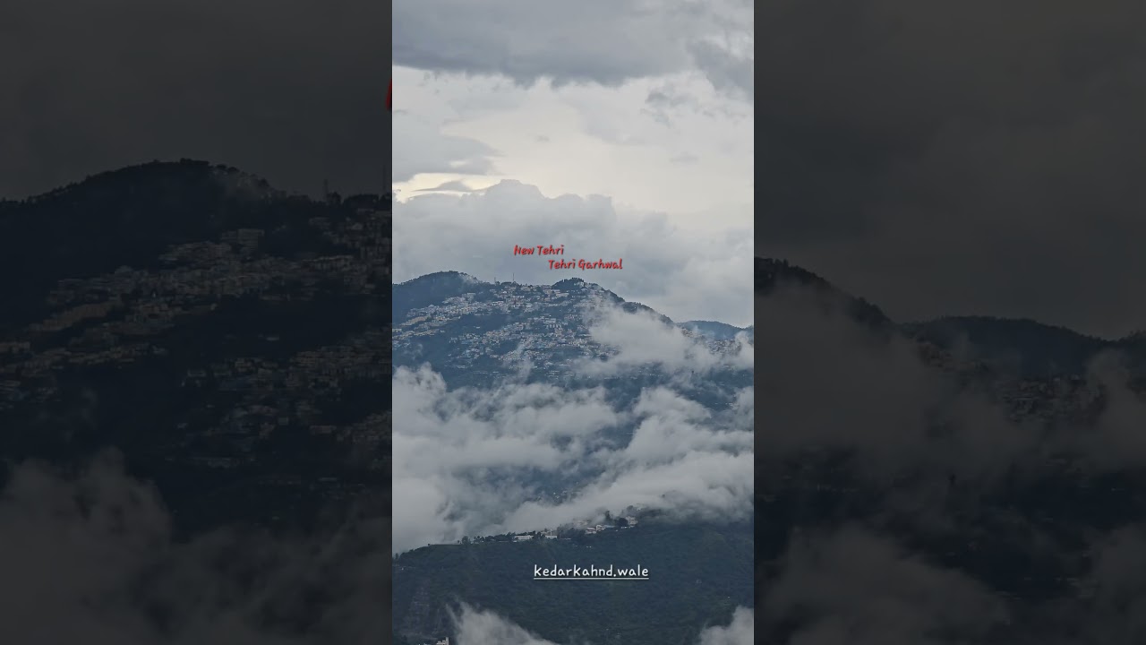 New Tehri, Tehri Garhwal, Uttarakhand | Hyperlapse | Timelapse |