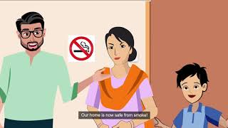 CLASS III awareness-raising animation video on Second-Hand Smoke (SHS) exposure