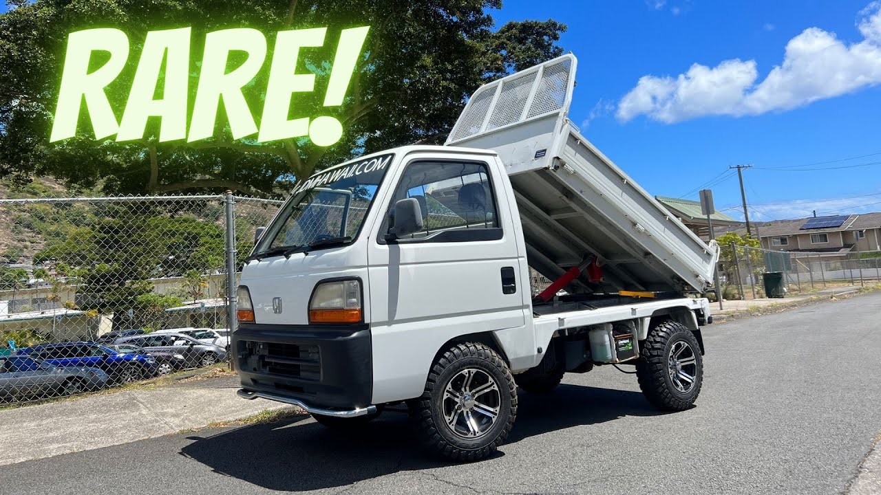 Honda Acty Dump Kei Truck POV Drive & Overview! - YouTube