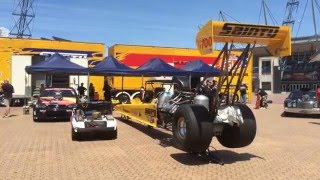 Supercharged Drag Car Sound Off.