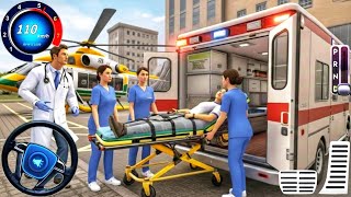 Ambulance City Reasue Simulator 3D Game 911 US Emergency Ambulance Driving Games Android Gameplay screenshot 3