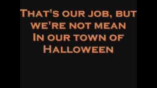 The Nightmare Before Christmas- This Is Halloween (lyrics)