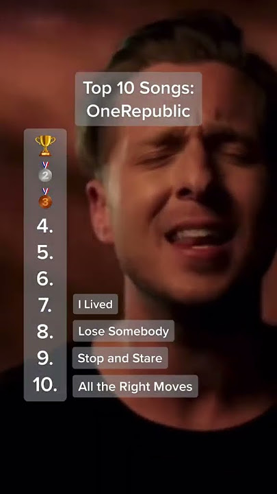 top 10 songs of one republic 🔥
