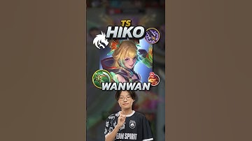 How Team Spirit Hiko Plays Wanwan! Mobile Legends #mobilelegends #mlbb #gaming