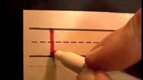 EASY PRINTING - Upper Case T - Center Starting Capitals (Handwriting Without Tears cues)