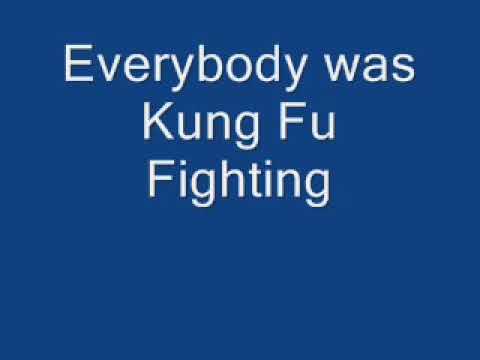 Kung Fu Fighting lyrics only