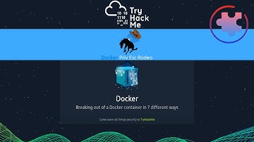 THM walkthrough - The Docker Rodeo