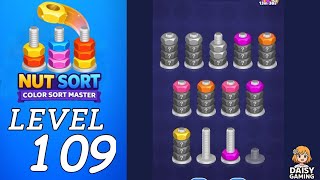Nut Sort Color Sort Master Level 109 Walkthrough
