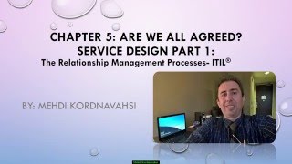 Chapter 5   Movie 5   ITIL Service Design Part 1- Design Coordination - 9 Min
