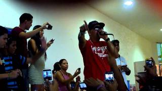 Guelo Star y Pipe Calderon Cantando Amigas Celosas en Barranquilla