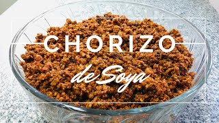 CHEAT EVERYONE WITH THIS SOY CHORIZO