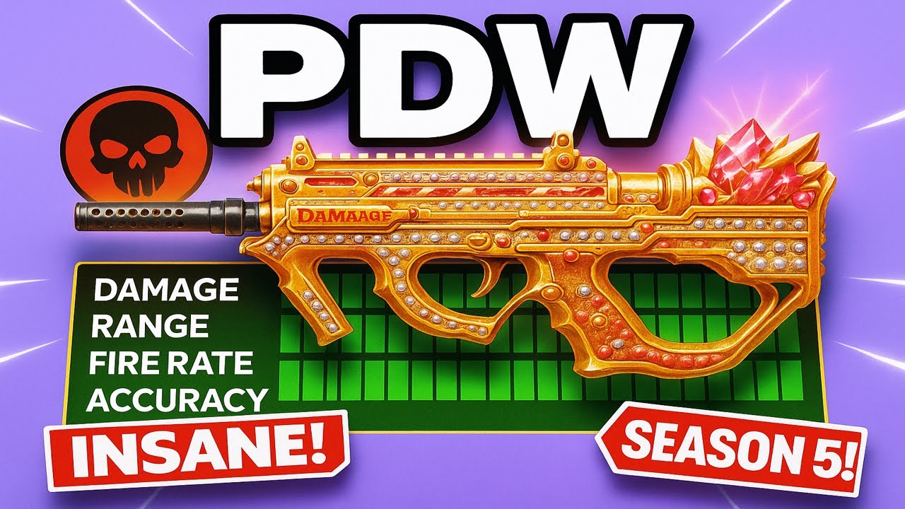 ZERO Recoil PDW 57 Loadout in Season 5! (Fastest ADS Setup) | COD ...