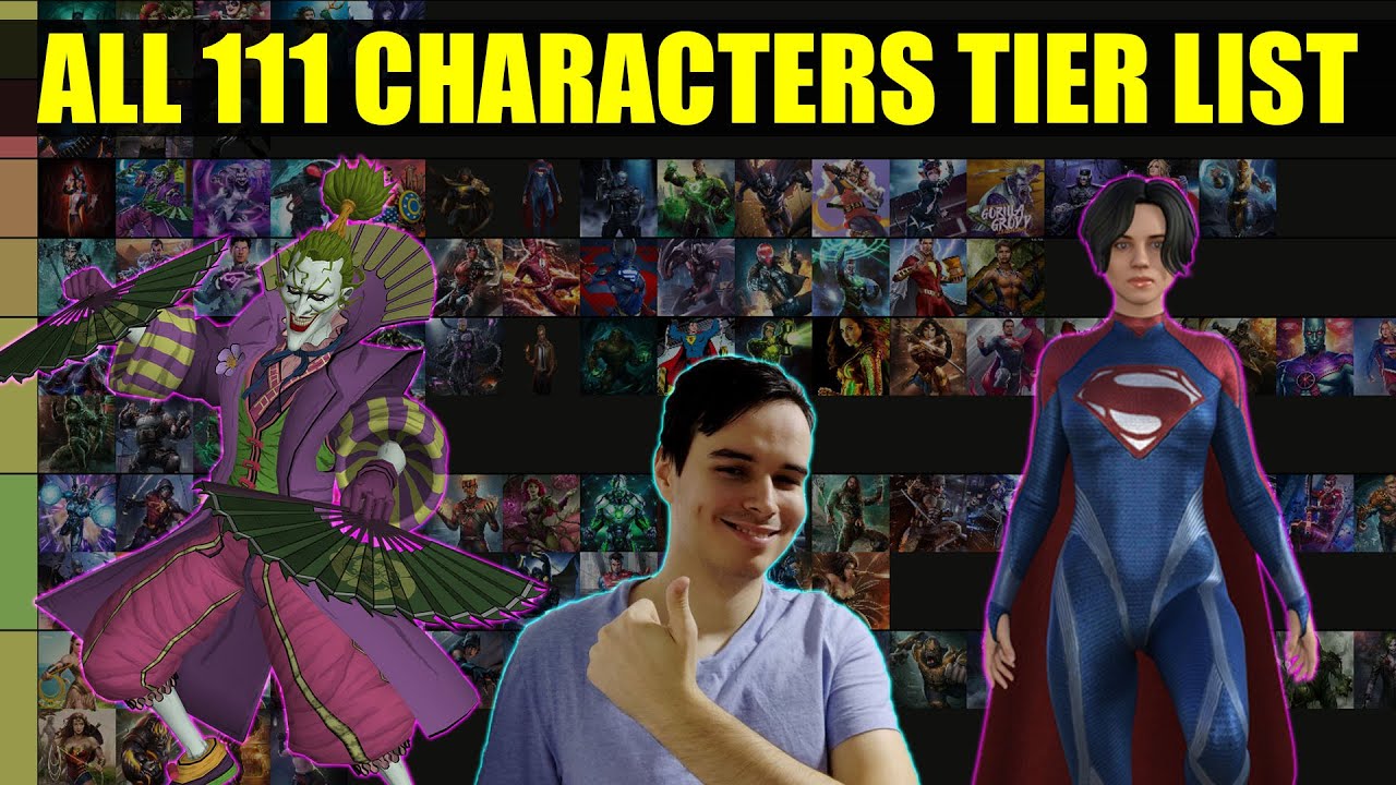 Injustice 2 Mobile Tier List All 111 Characters July 2023 YouTube