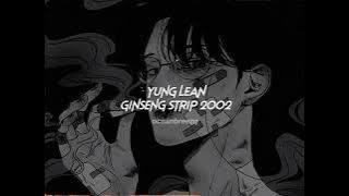 yung lean-ginseng strip 2002 (sped up reverb) 'bitches come and go bro bruh but you know i stay'