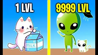 Idle Cat Tycoon - MAX LEVEL CAT TOWN EVOLUTION!