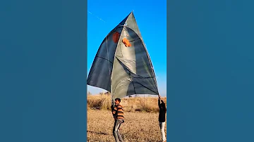 Big Kite Flying Test Succesfully 