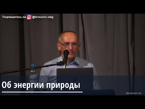 Торсунов О.Г.  Об энергии природы