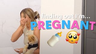 finding out I'm PREGNANT!