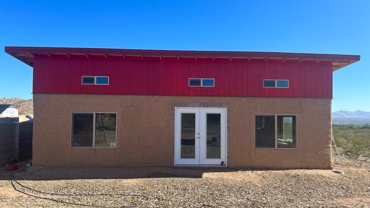 Strawbale House Siding YouTube